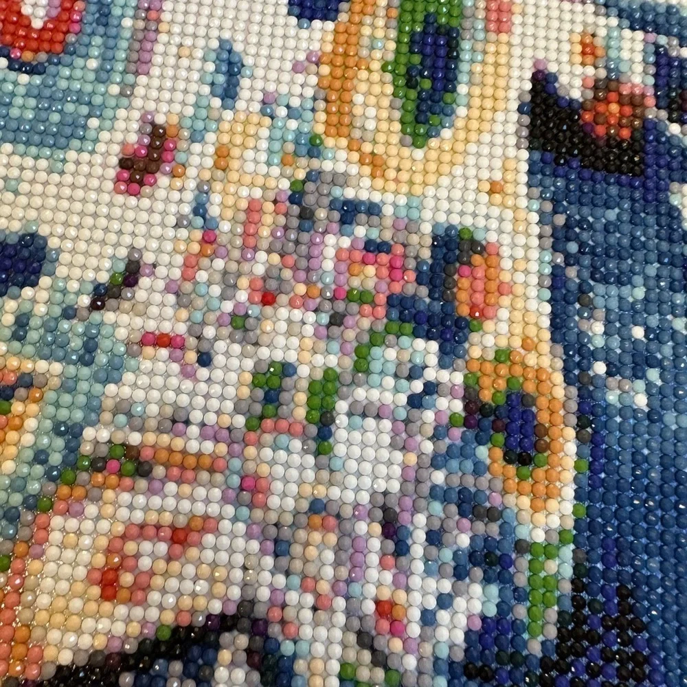 Peacock Diamond Art - FINISHED
